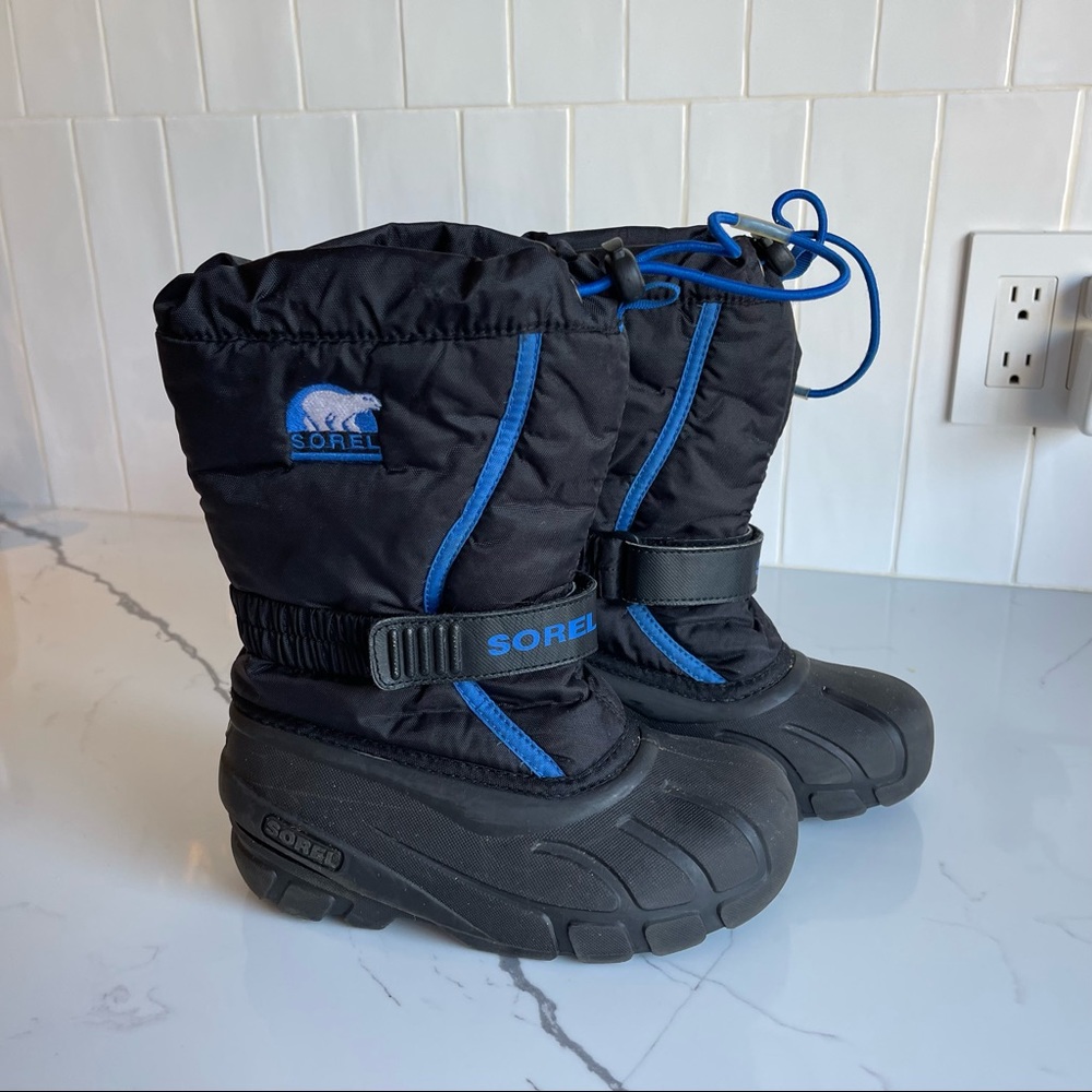 Sorrel Boys Snow Boots.